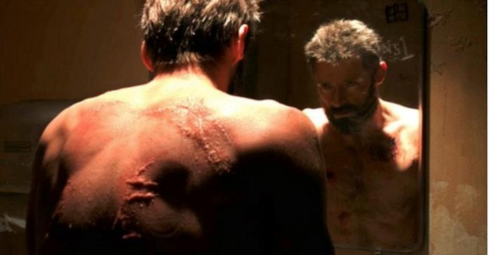 In foto Hugh Jackman nei panni di Wolverine per il film Wolverine 3