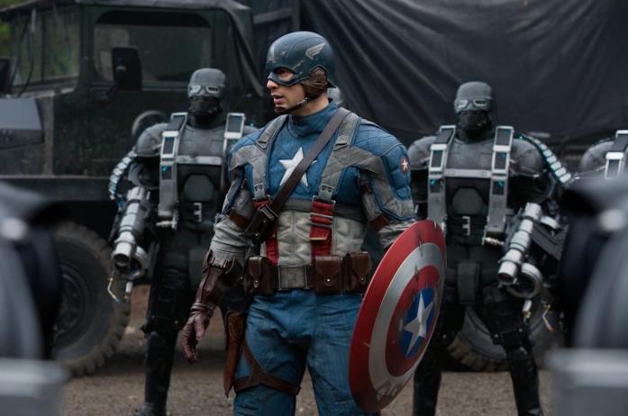 Captain America: Il primo Vendicatore, il film di Joe Johnston Chris Evans nel film