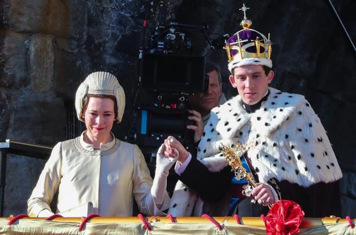 Elisabetta e Carlo nella terza stagione