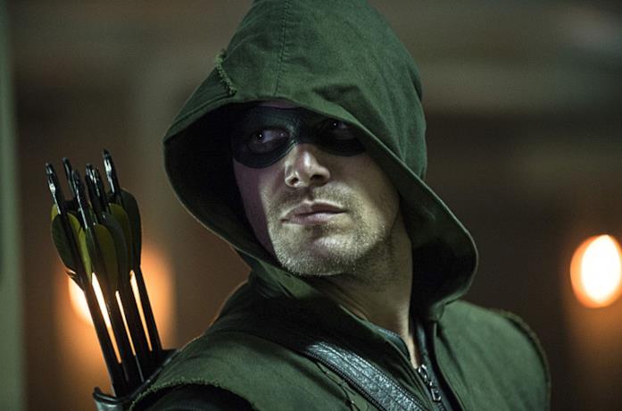 Stephen Amell in un'immagine tratta da Arrow