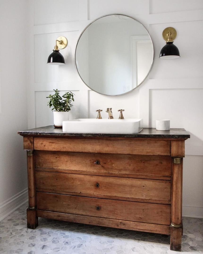 Mobile portalavabo recuperato 