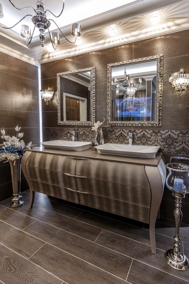 Mobile portalavabo con piedini classico 