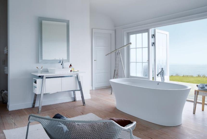 Duravit Vasca idromassaggio freestanding Cape Cod ad aria