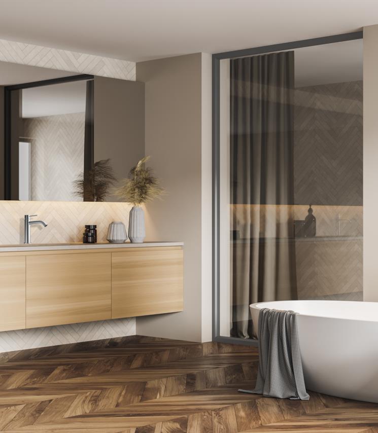 Rubinetteria Bossini in acciaio 