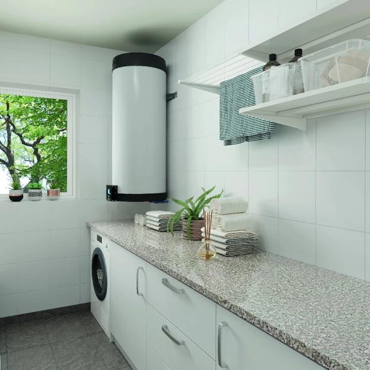 Sistema per raffrescamento, riscaldamento e acqua calda sanitaria con serbatoio da 120 L