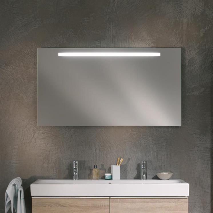 Fortuna: Rotondo Armadietto da Bagno con Specchio e Illuminazione LED 80cm