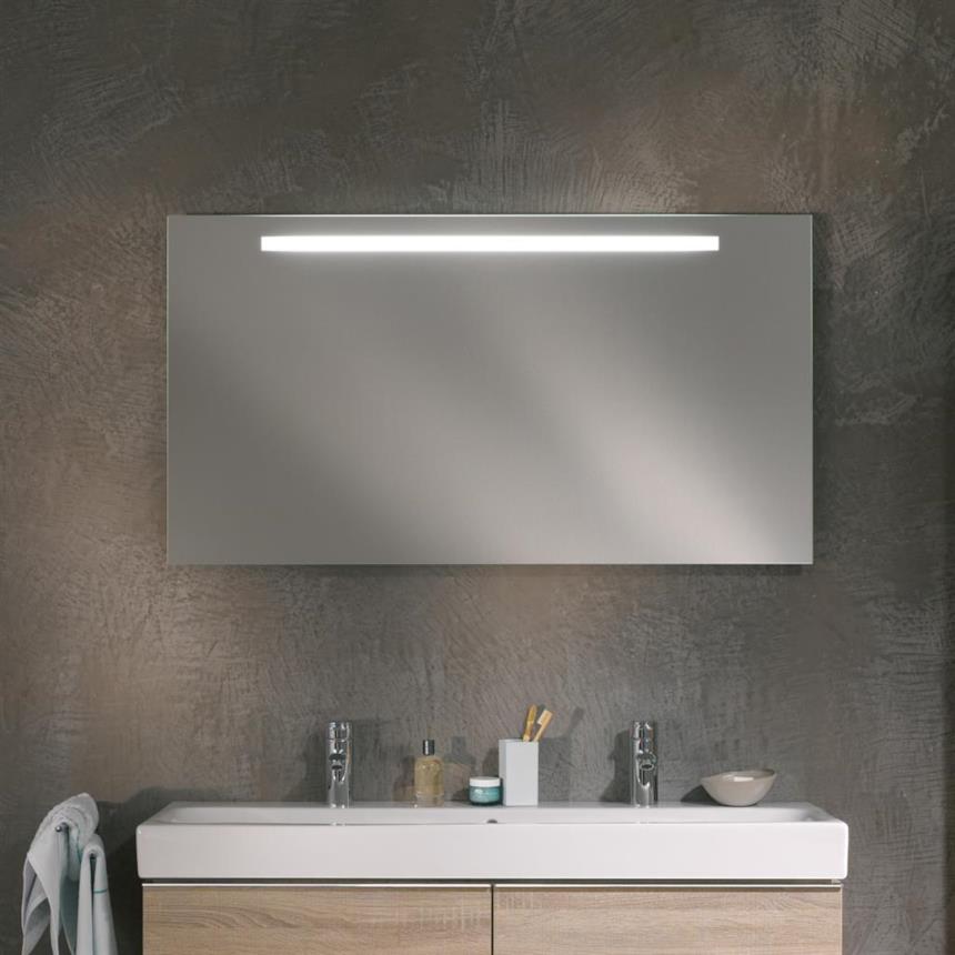 Specchio rettangolare illuminato Geberit Options