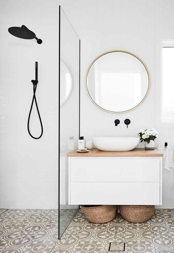 4 fantastiche soluzioni per un bagno senza piastrelle - Gruppo Made