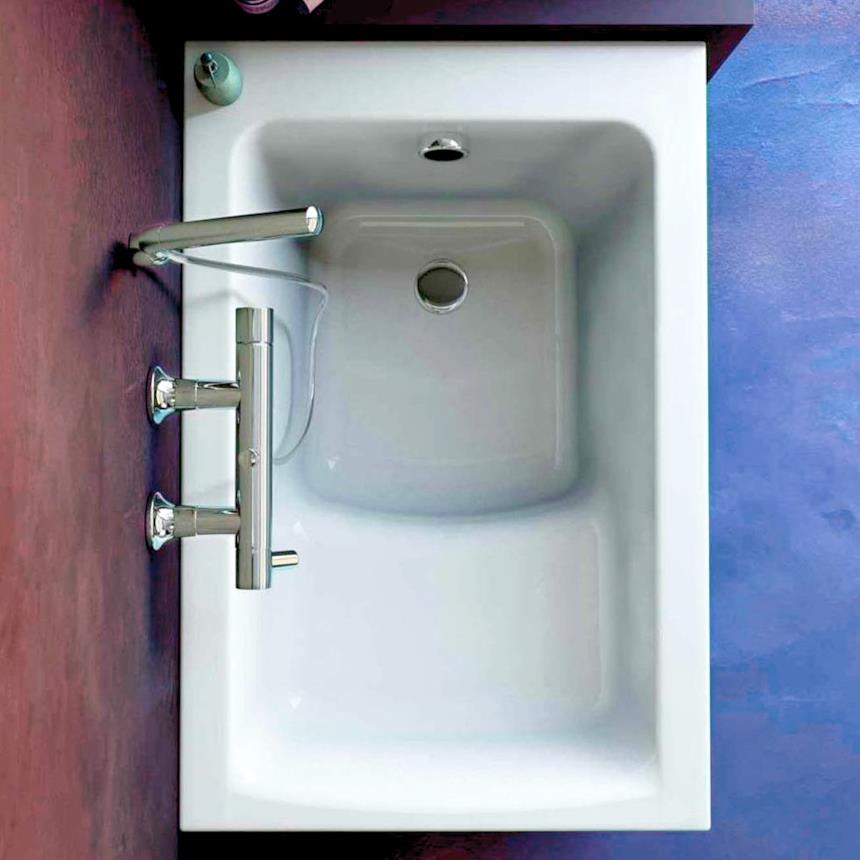 Vasca da incasso con seduta Connect di Ideal Standard