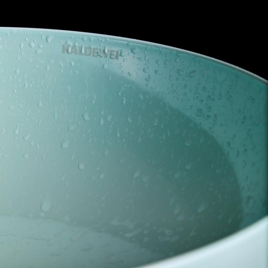 Kaldewei serie Miena lavabo azzurro