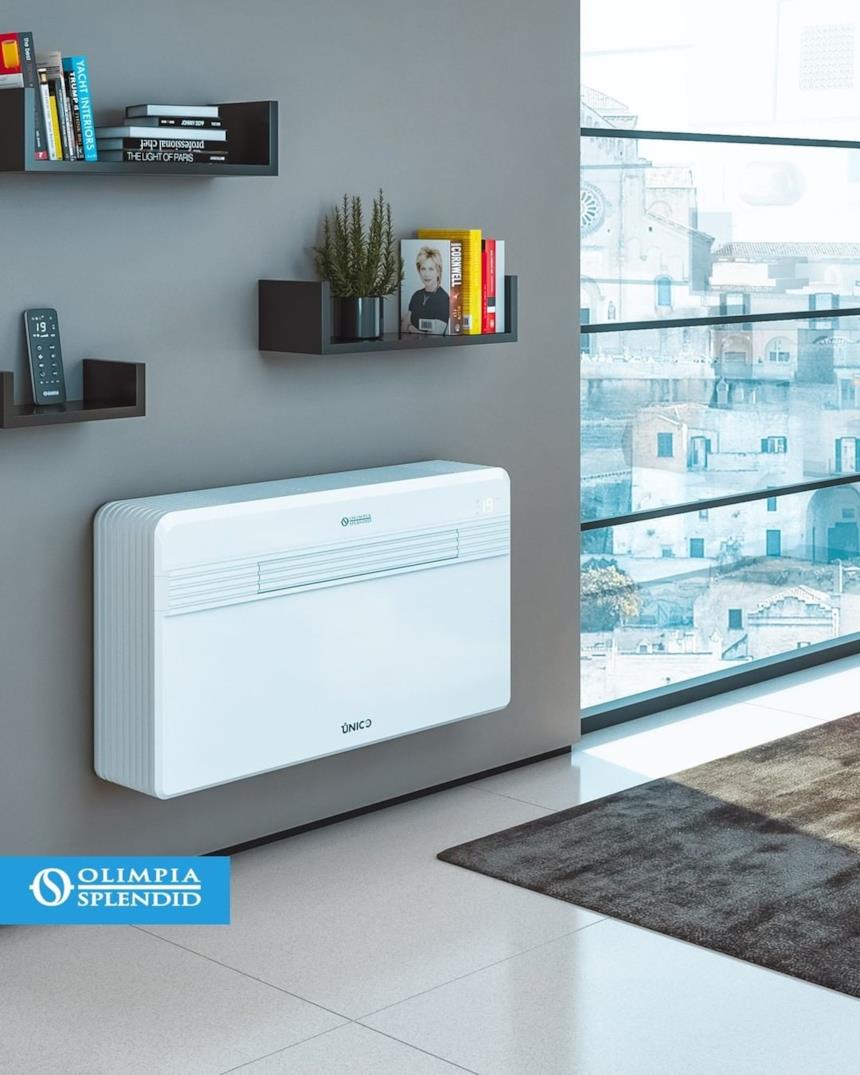 Condizionatore unico Olimpia Splendid con vista