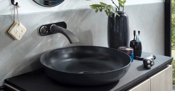 Lavabo bagno per bagno nero Kaldewei Miena