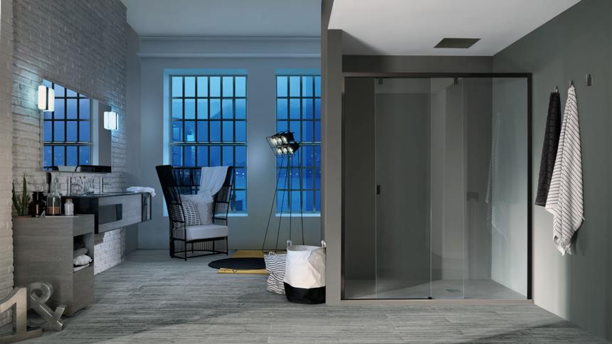 Box doccia a nicchia Inda