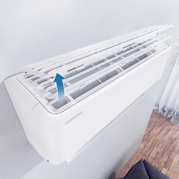 climatizzatore Samsung con filtro rimovibile