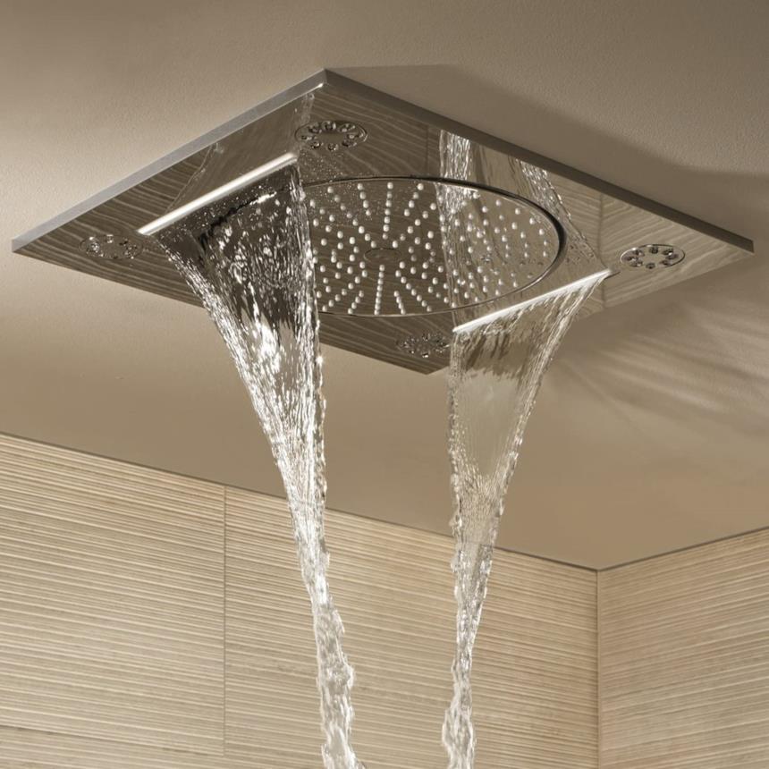 Soffione Grohe Rainshower getto a cascata