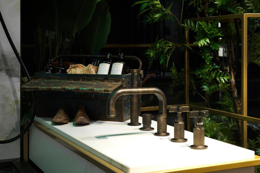 Rubinetto a tre vie industrial Inciso+ di Gessi