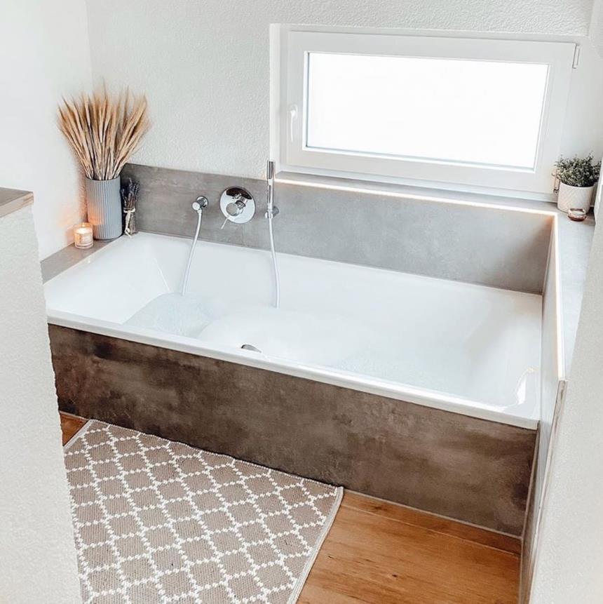 Bagno con vasca rettangolare Kaldewei