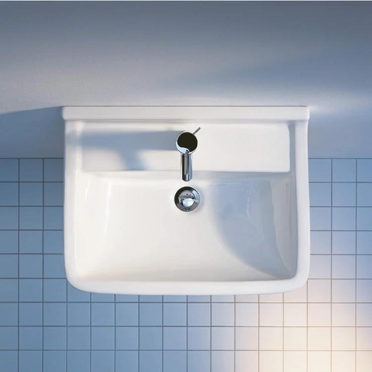 Lavandino con troppapieno Duravit 