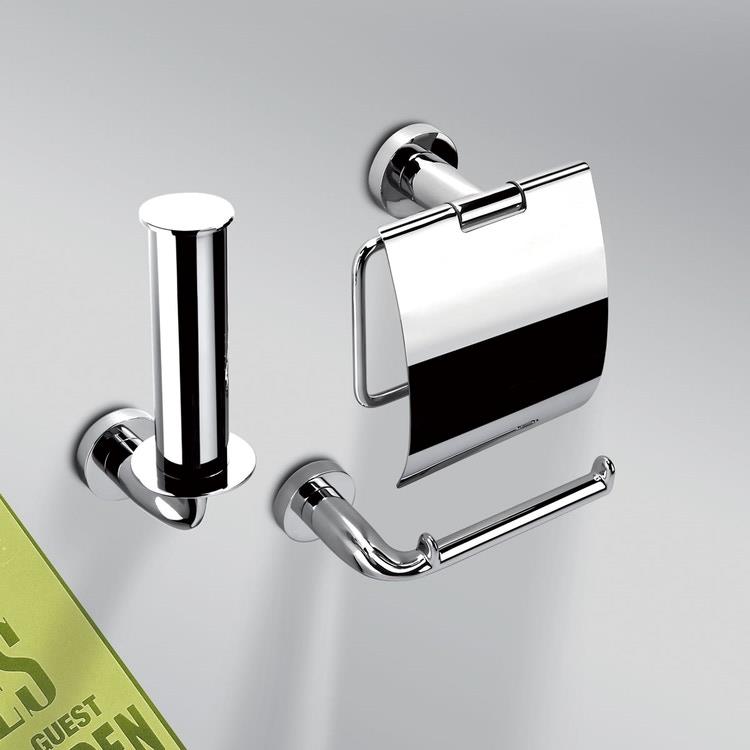 Porta carta igienica vari linea Basic Colombo Design