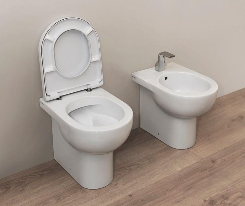 Vaso senza brida bianco Flaminia