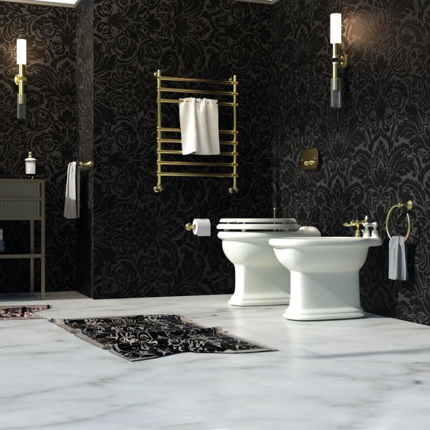 Composizione bagno con accessori Hermitage di Colombo Design