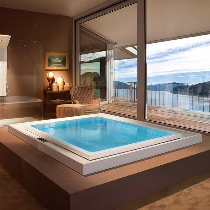 Realizza una Home Spa con le offerte di Tavolla su minipiscine Treesse