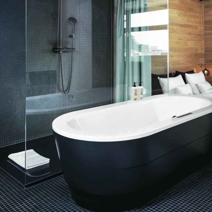 Vasca freestanding e doccia Kaldewei
