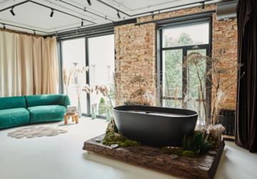 Come arredare il bagno in un loft