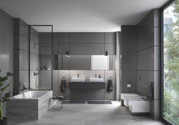 L'estetica contemporanea dei miscelatori bagno Grohe Eurocube