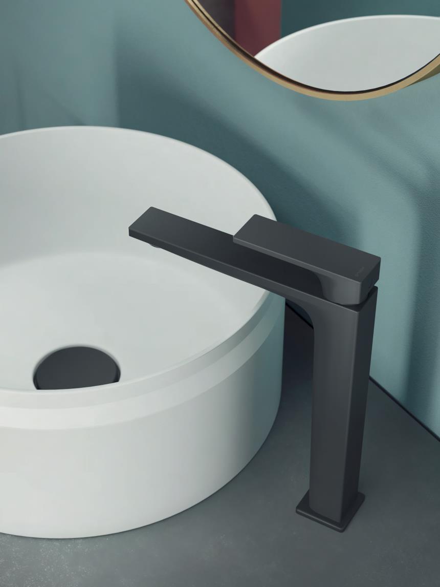 Miscelatore da appoggio nero Nobili SEVEN