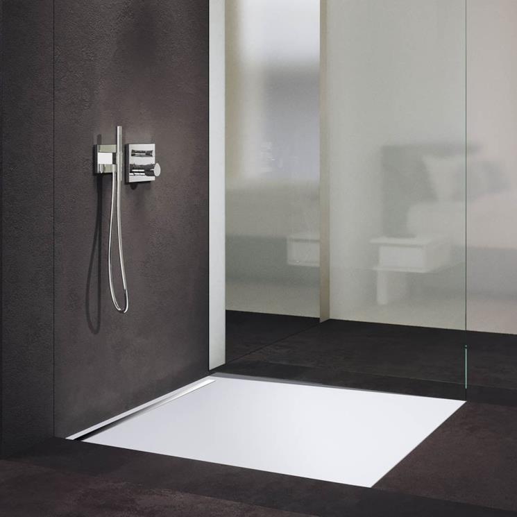 Piatto doccia in ceramica bianco Kaldewei