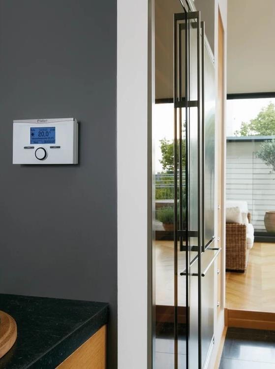 Termostato installato a parete