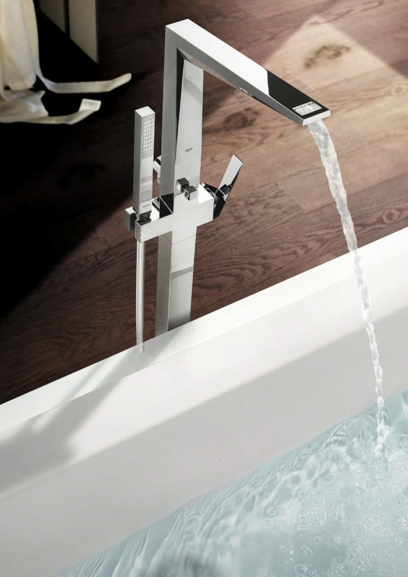 Miscelatore vasca con doccetta monocomando