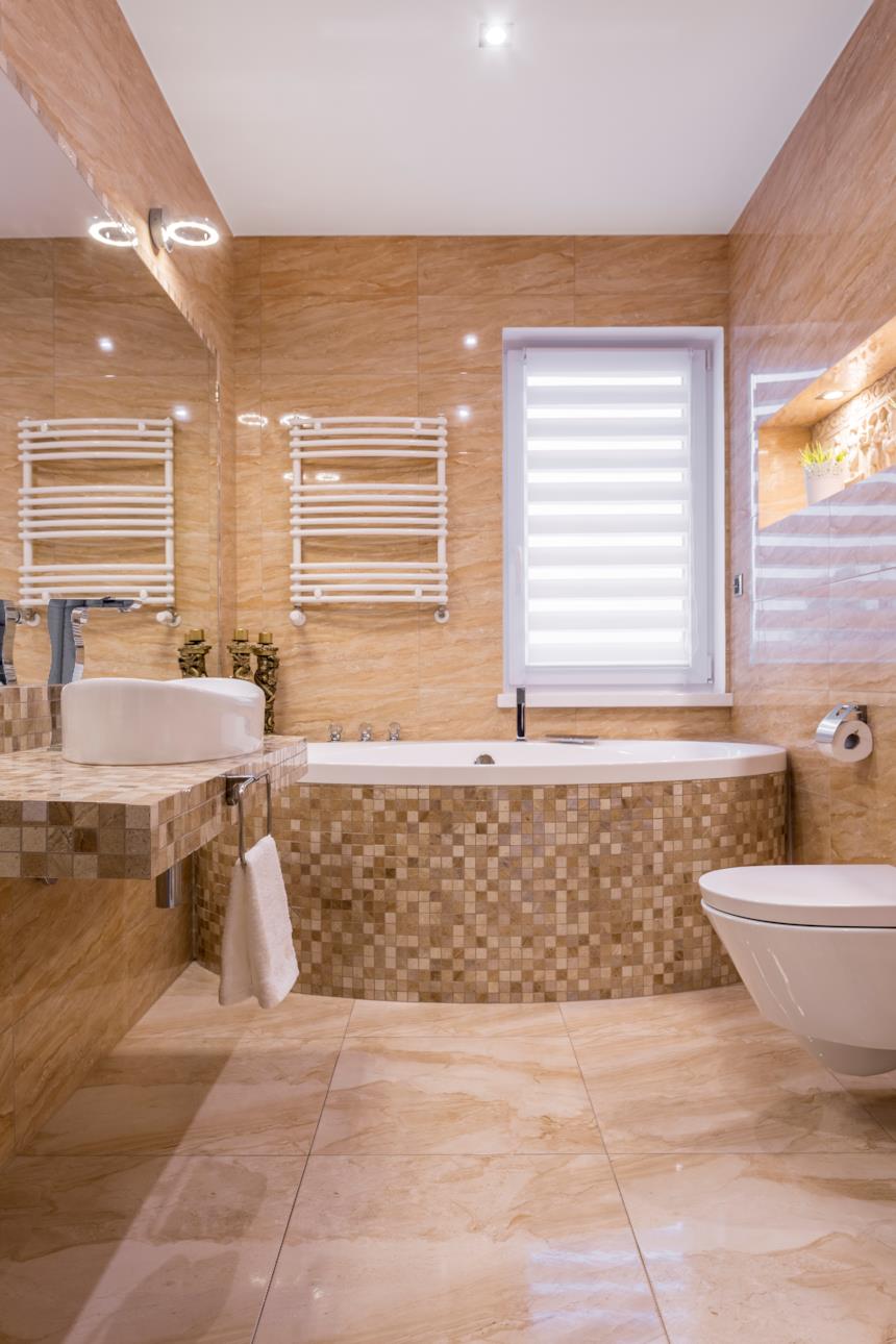 Console con lavabo da appoggio 