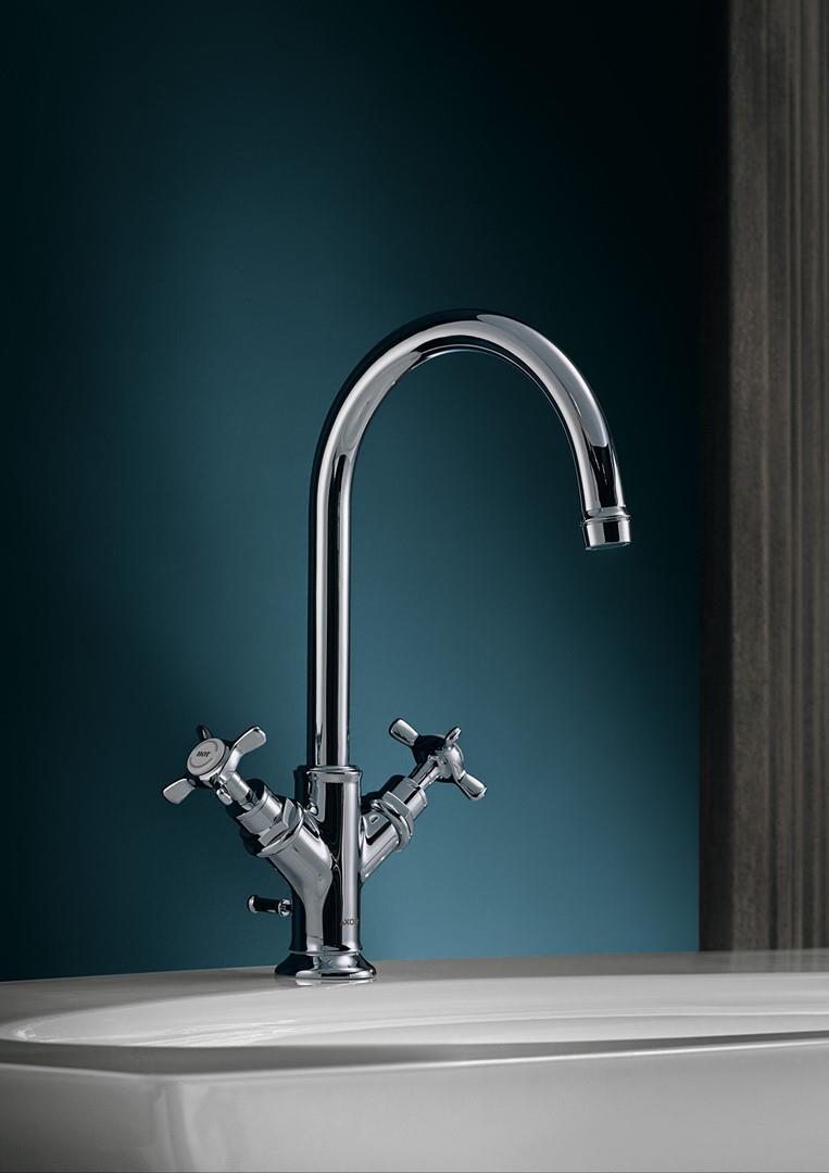 Rubinetto Axor montreux in stile retrò