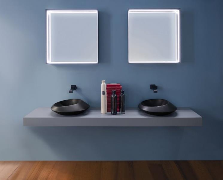 Coppia di lavabi Spire Flaminia