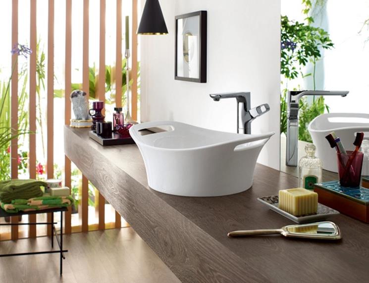 Lavabo catino della linea Urquiola di Axor