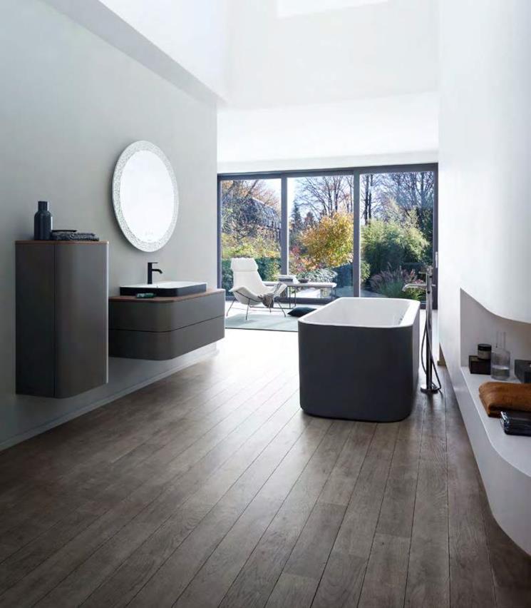 Bagno con complementi d'arredo Duravit Happy D.2 Plus