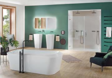 Meno plastica in casa con l’arredo bagno eco-friendly di Kaldewei