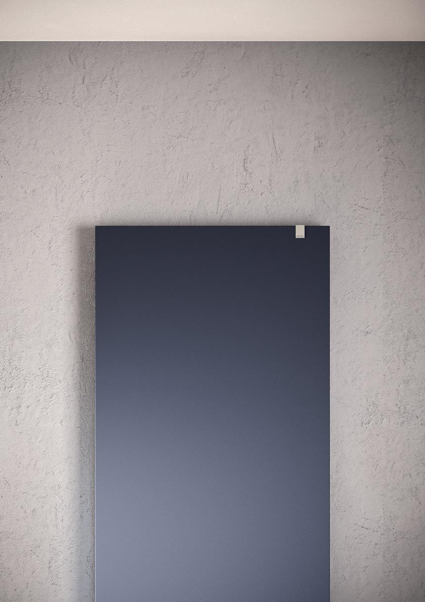 Dettaglio radiatore Relax Renova grigio