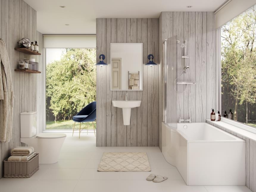 Bagno arredato con Ideal Standard CONNECT AIR