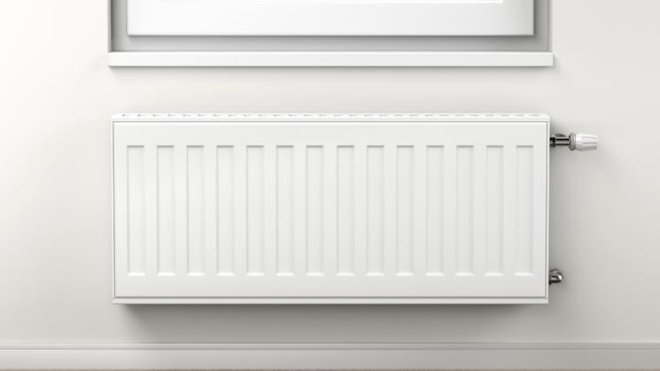 Termosifone contro il muro