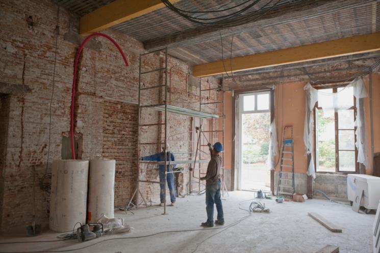 Locale in fase di ristrutturazione