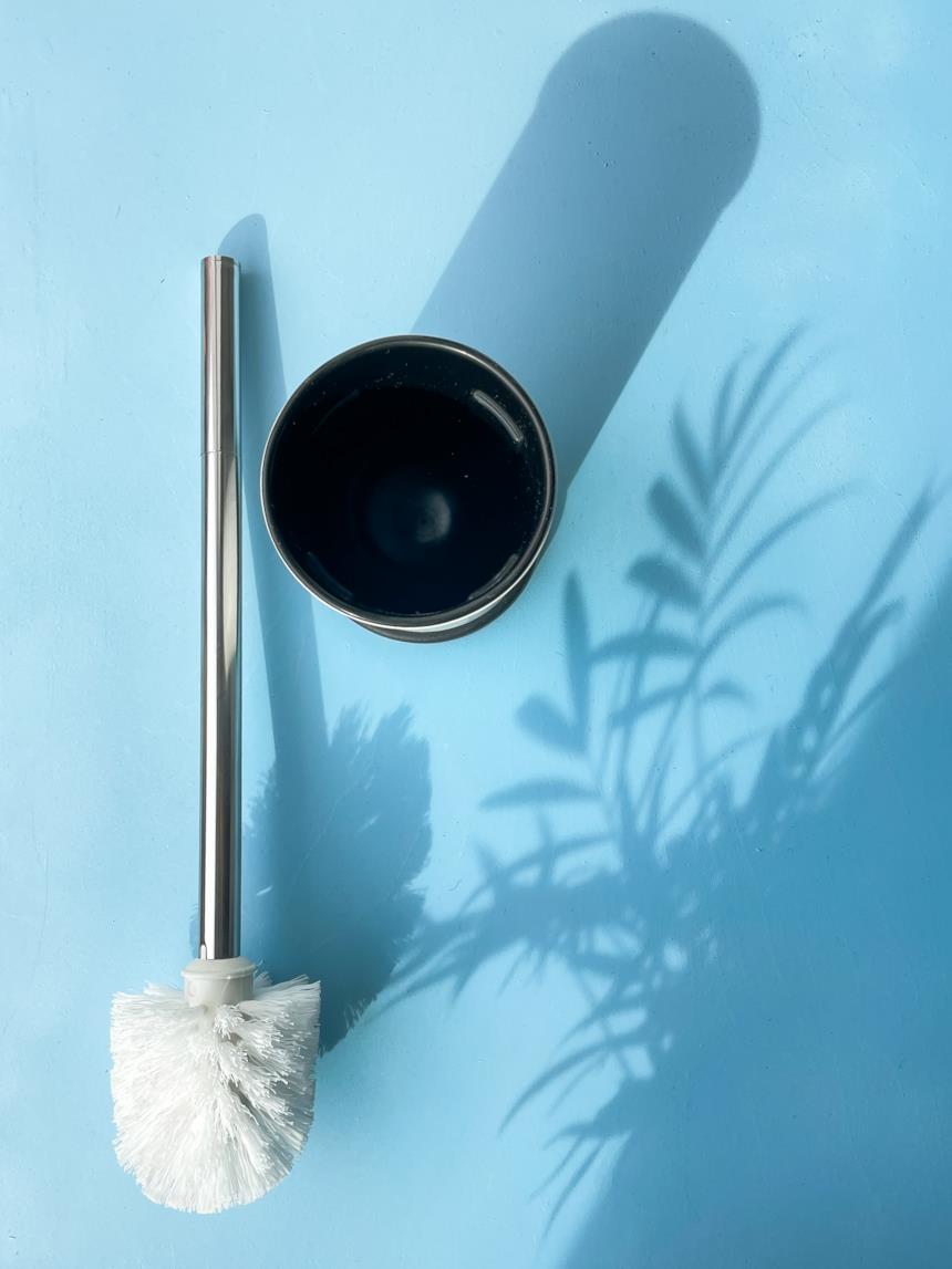 Porta scopino in acciaio 