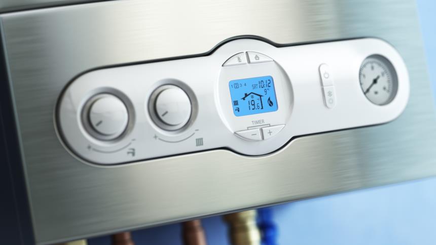 Display di una caldaia