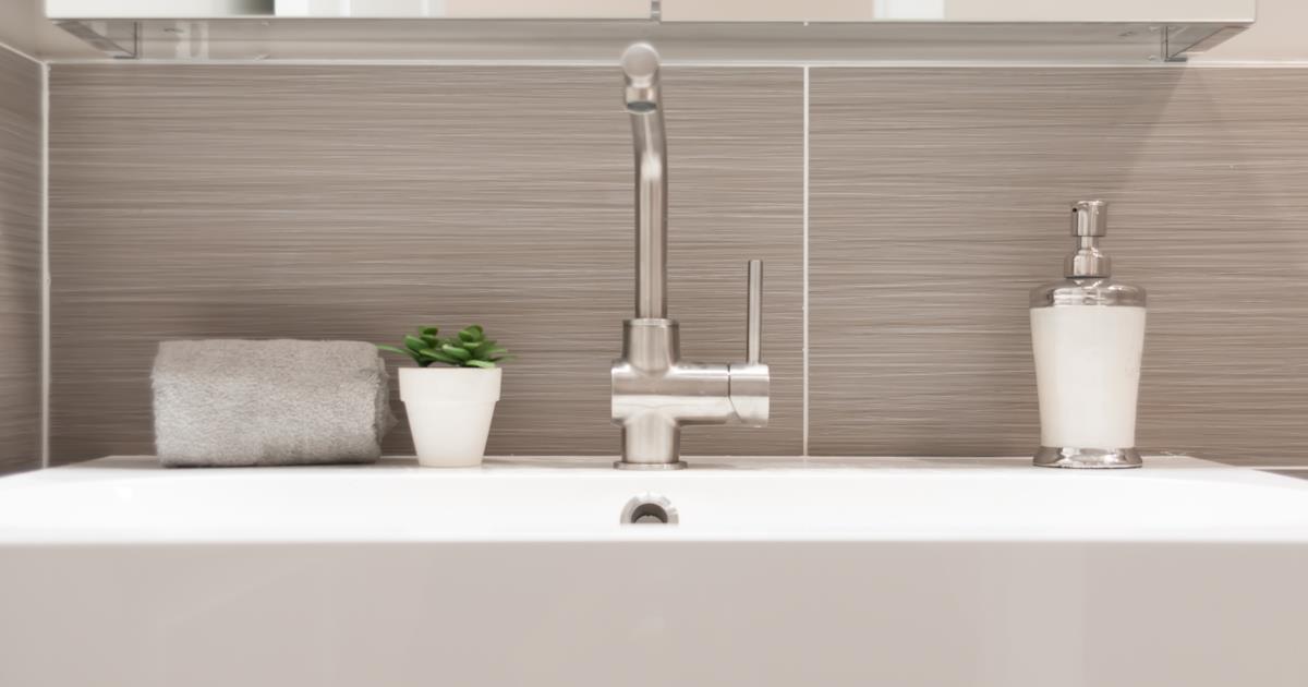 Lavabo con troppopieno 46,5 x 15,5 cm Ceramica Silver