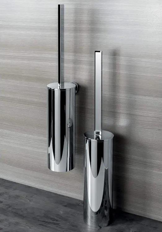 Porta scopino sospeso