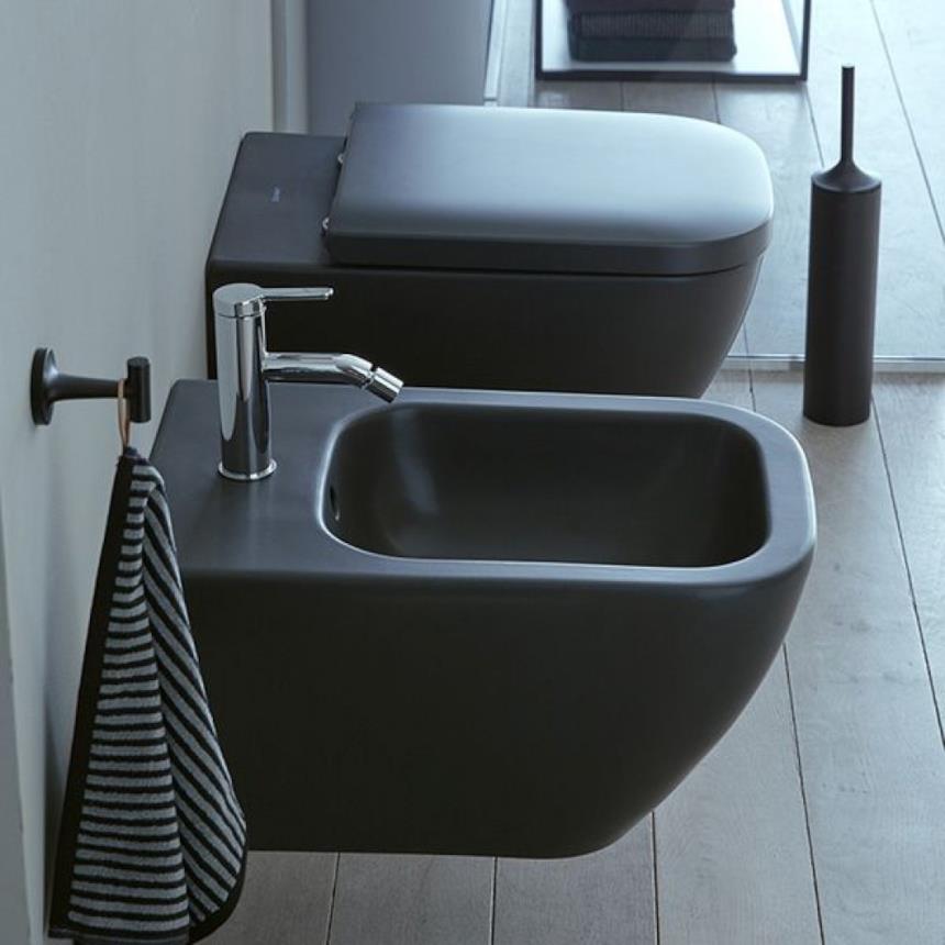 Sanitari nero opaco Happy d.2 Duravit