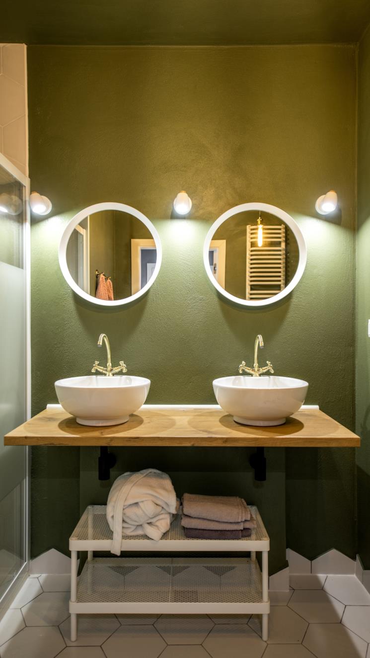 Specchio bagno rotondo