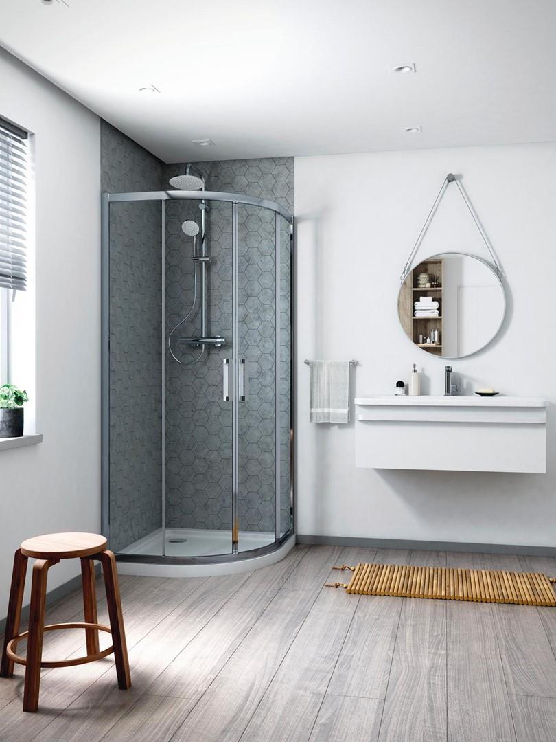 Piatto doccia angolare Ultraflat New di Ideal Standard